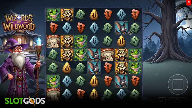 Wizards of Wild Wood Slot - Screenshot 