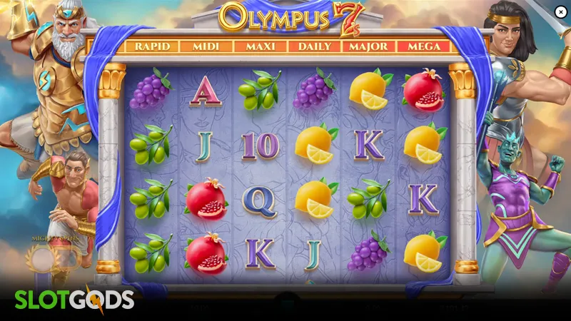 Olympus 7s Dream Drop Slot - Screenshot 