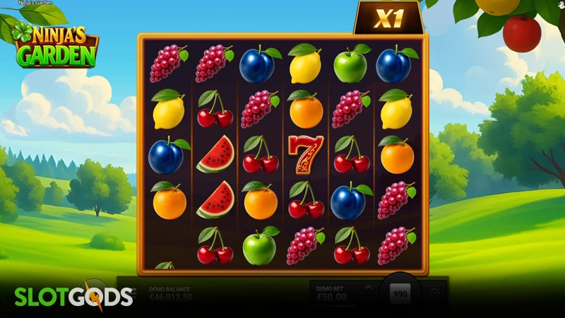 Ninja's Garden Slot - Screenshot 