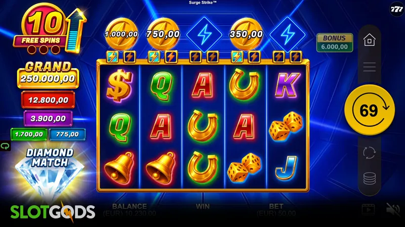 Surge Strike Slot - Screenshot 