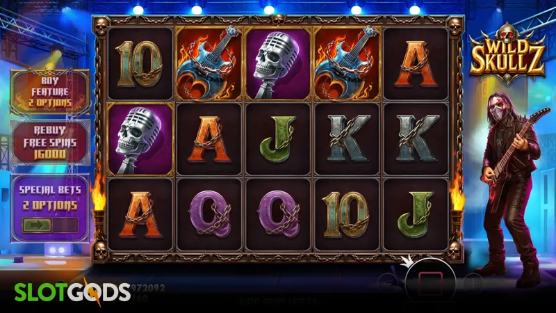 Wild Skullz Slot - Screenshot 
