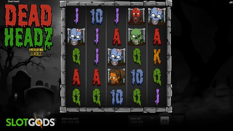Dead Headz Slot - Screenshot 