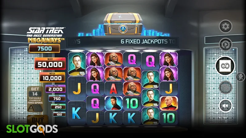Star Trek The Next Generation Megaways Slot - Screenshot 