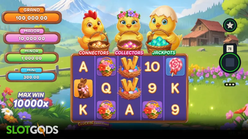 Cluckin' Sweet Feast Online Slot by Microgaming