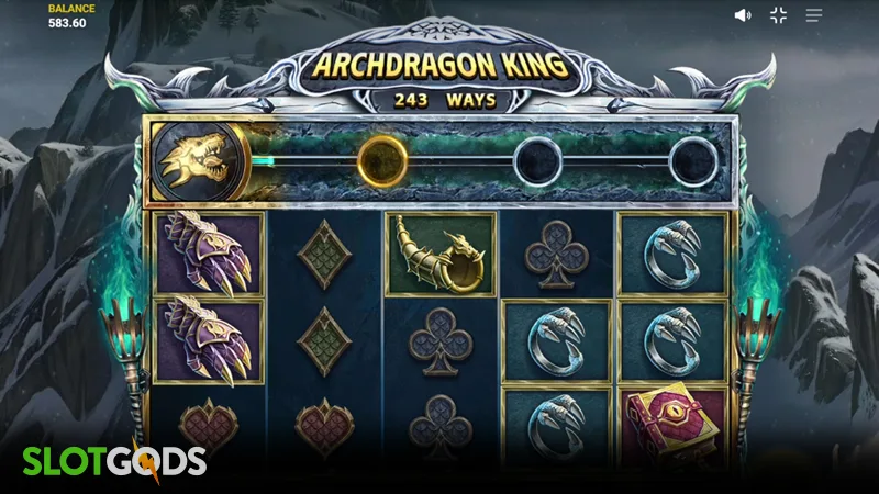 Archdragon King Slot - Screenshot 