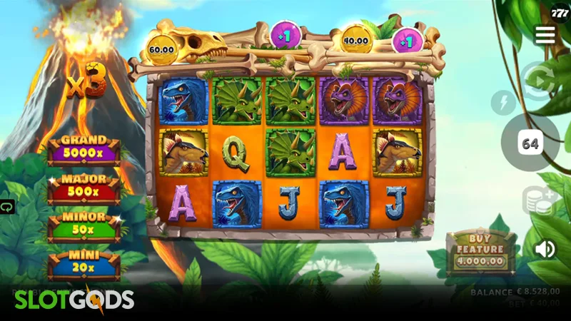 Rumble Extinction Slot - Screenshot 