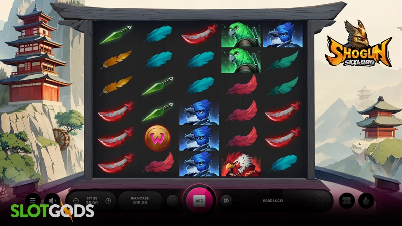 Shogun Skylord Slot - Screenshot 