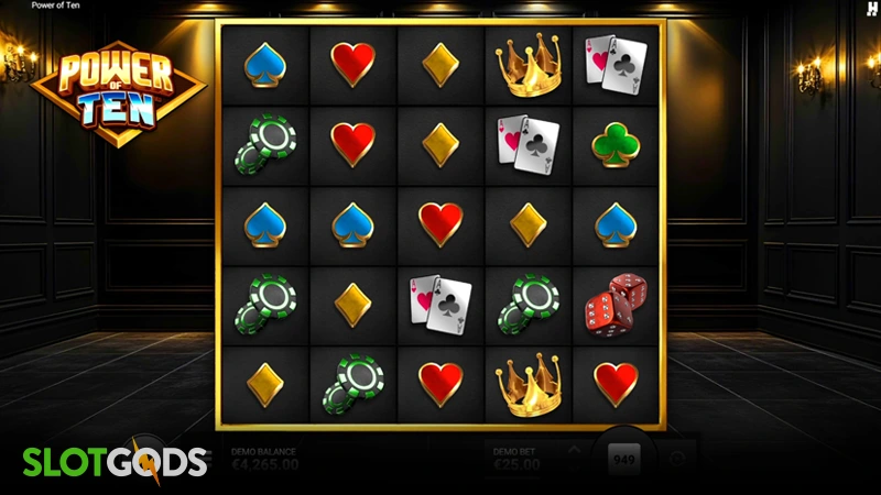 Power of Ten Slot - Screenshot 