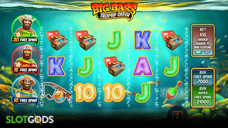Big Bass Trophy Catch Slot - Screenshot 