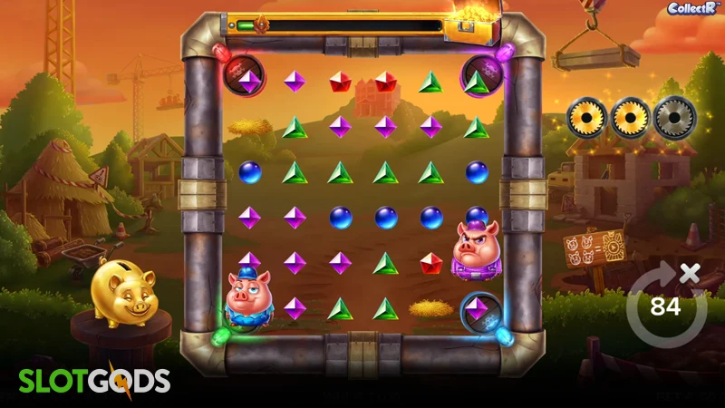 Huff N' Puff CollectR Slot - Screenshot 