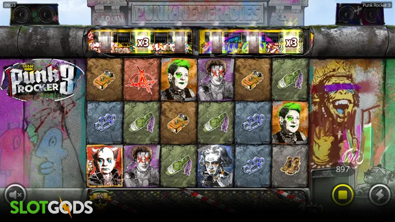 Punk Rocker 3 Slot - Screenshot 