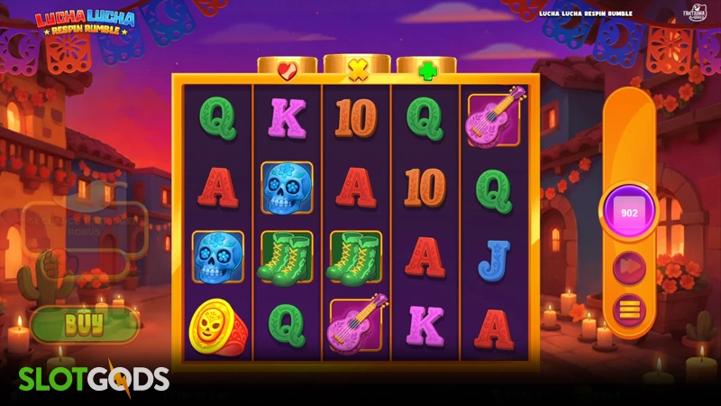 Lucha Lucha Respin Rumble Slot - Screenshot 