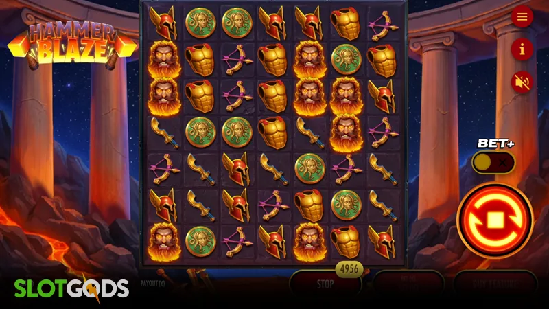 Hammerblaze Slot - Screenshot 