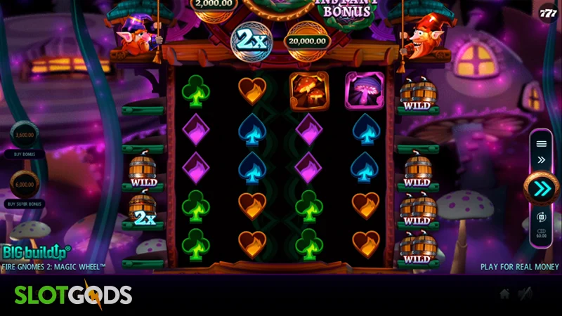 Fire Gnomes 2: Magic Wheel Slot - Screenshot 