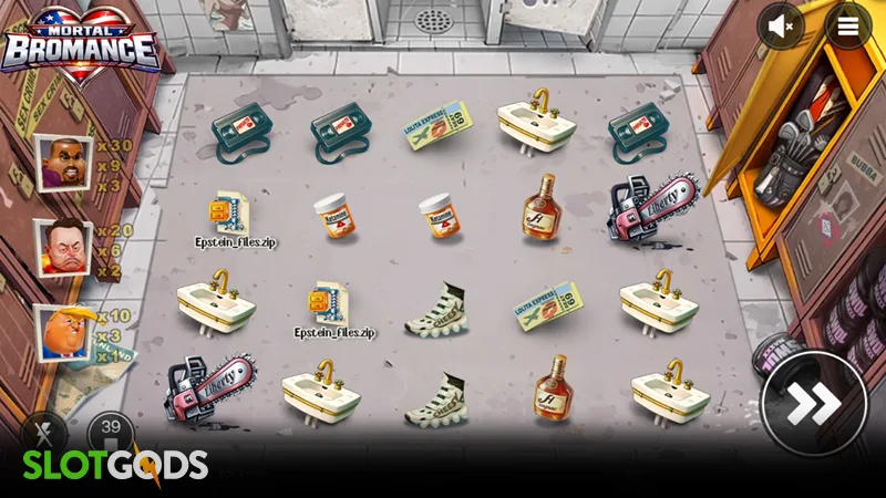 Mortal Bromance Slot - Screenshot 