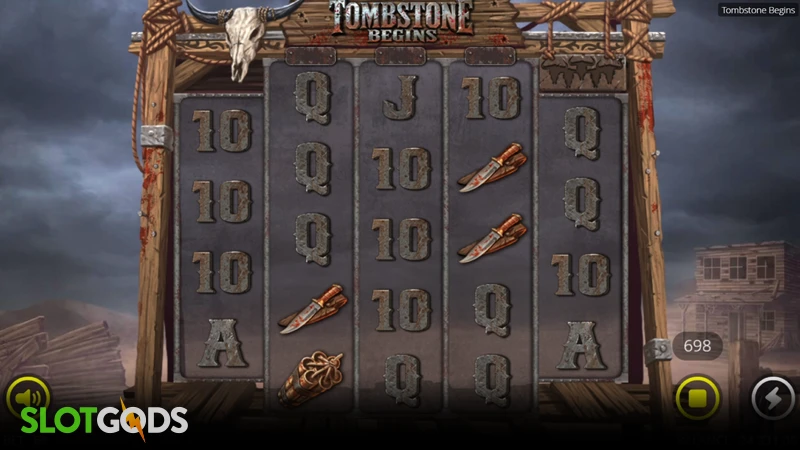 Tombstone Begins Slot - Screenshot 