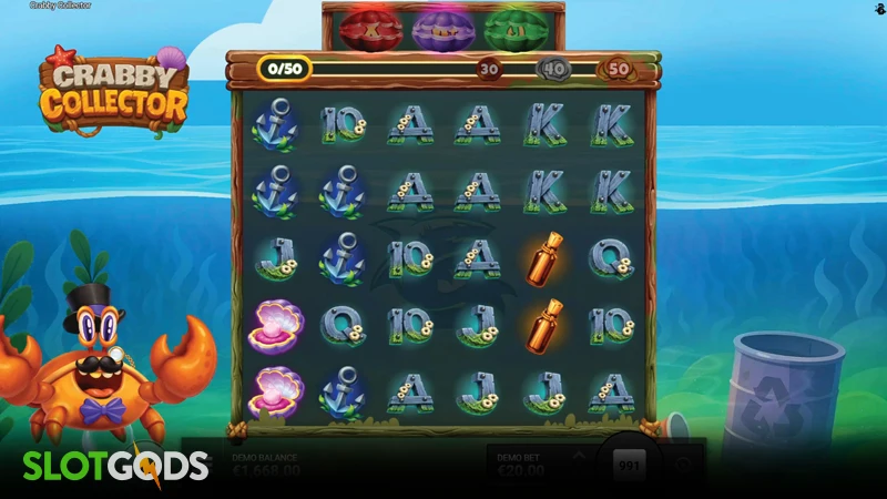 Crabby Collector Slot - Screenshot 