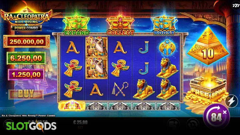 Ra & Cleopatra: Nile Rising Slot - Screenshot 