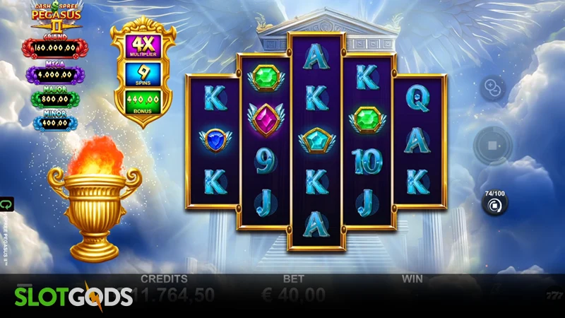 Cash Spree Pegasus 2 Slot - Screenshot 