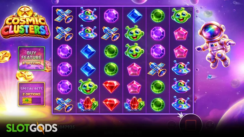 Cosmic Clusters Slot - Screenshot 