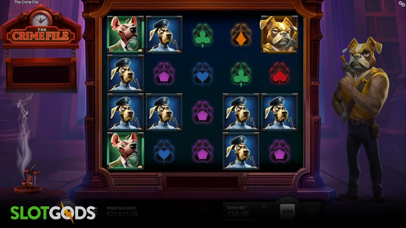 The Crime FIle Slot - Screenshot 