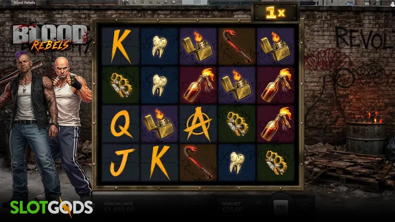 Blood Rebels Slot - Screenshot 