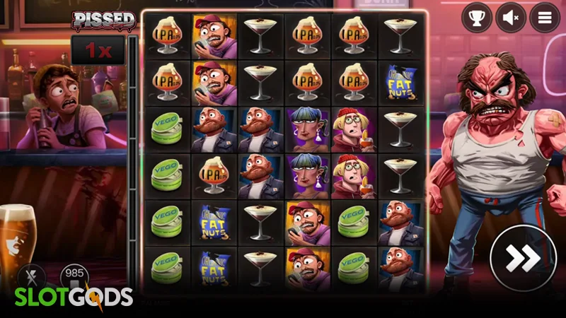 Pissed Slot - Screenshot 