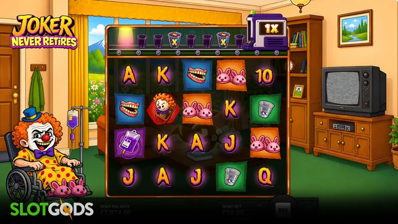 Joker Never Retires Slot - Screenshot 