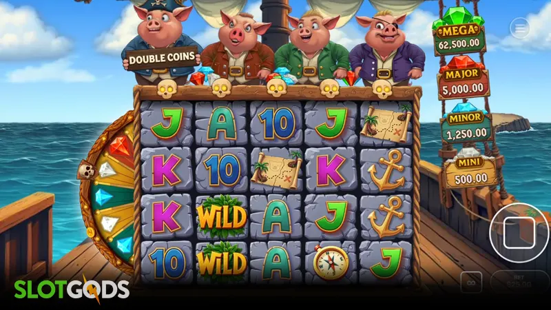Pirate Pigs Slot - Screenshot 