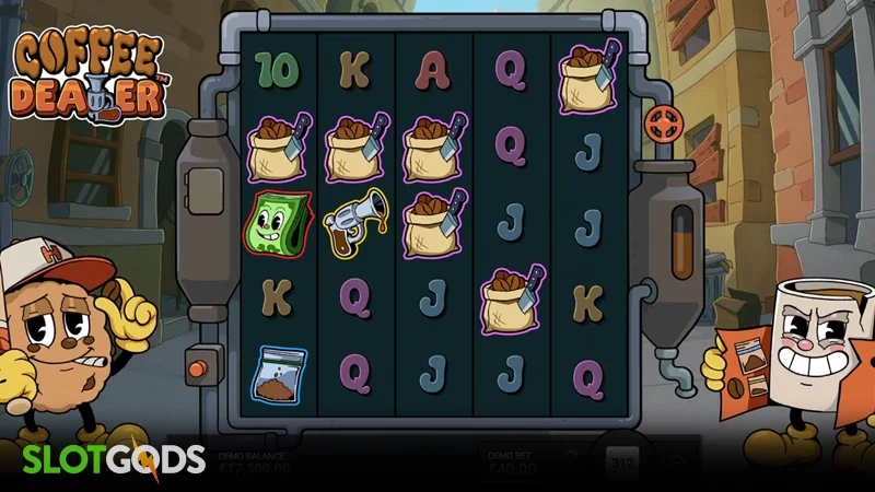 Coffee Dealer Slot - Screenshot 