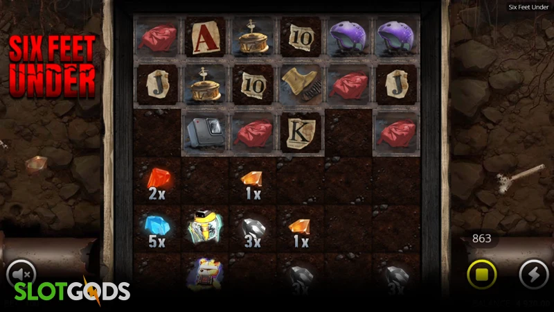Six Feet Under Slot - Screenshot 